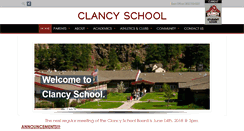 Desktop Screenshot of clancyschool.org